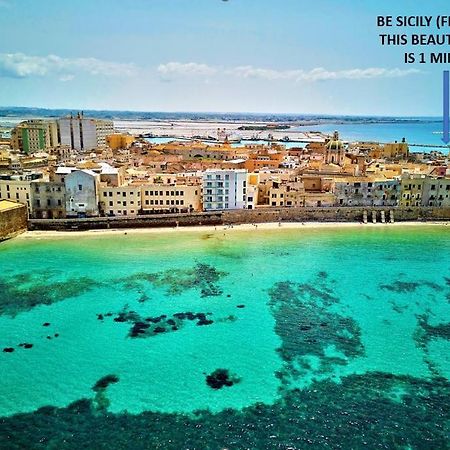 Be Sicily - In The Center 80 Mt From The Beach - In Centro Sul Mare - 70 Mq Trapani Extérieur photo
